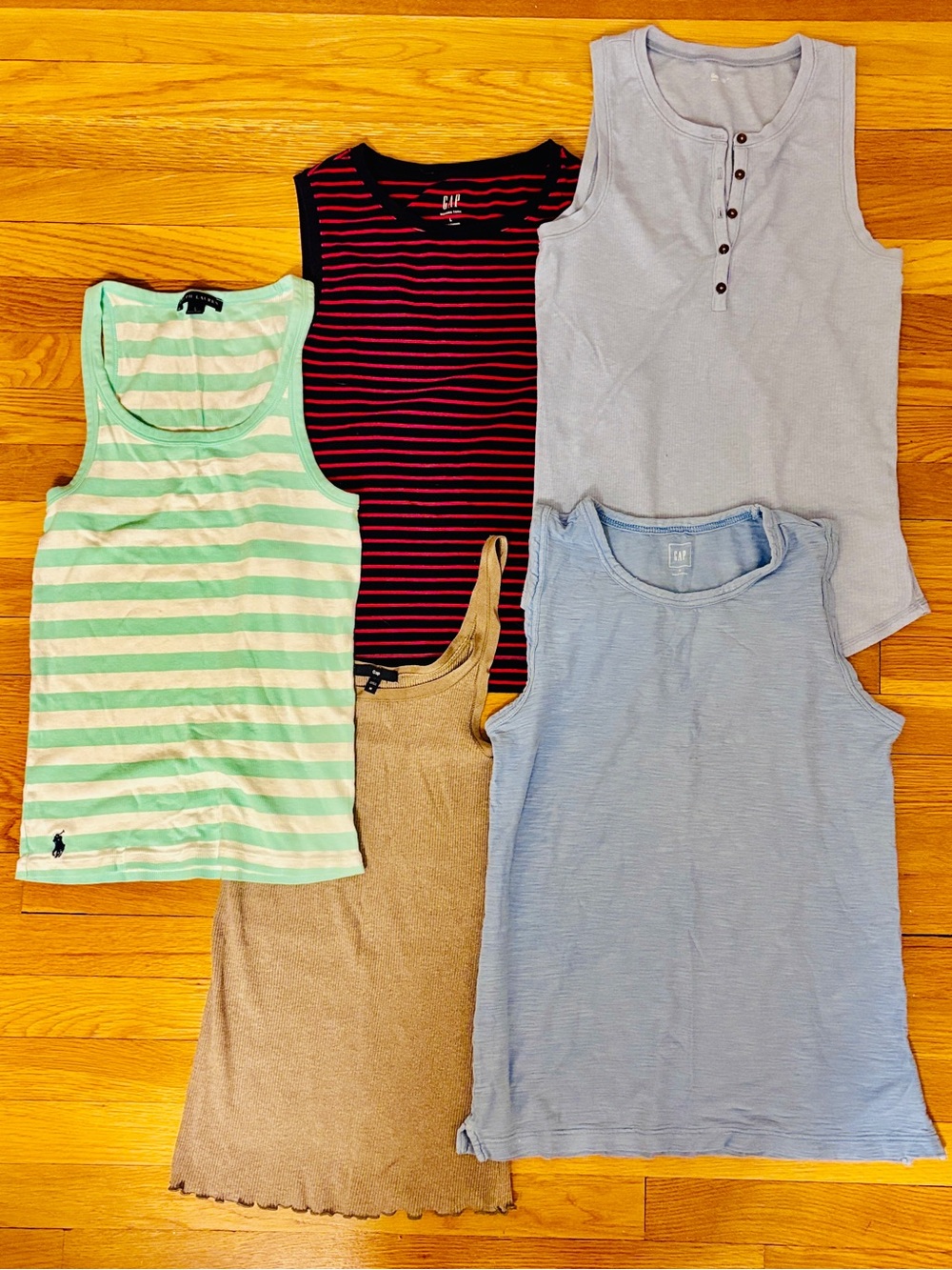 Lot of Tank Tops. GAP & Ralph Lauren